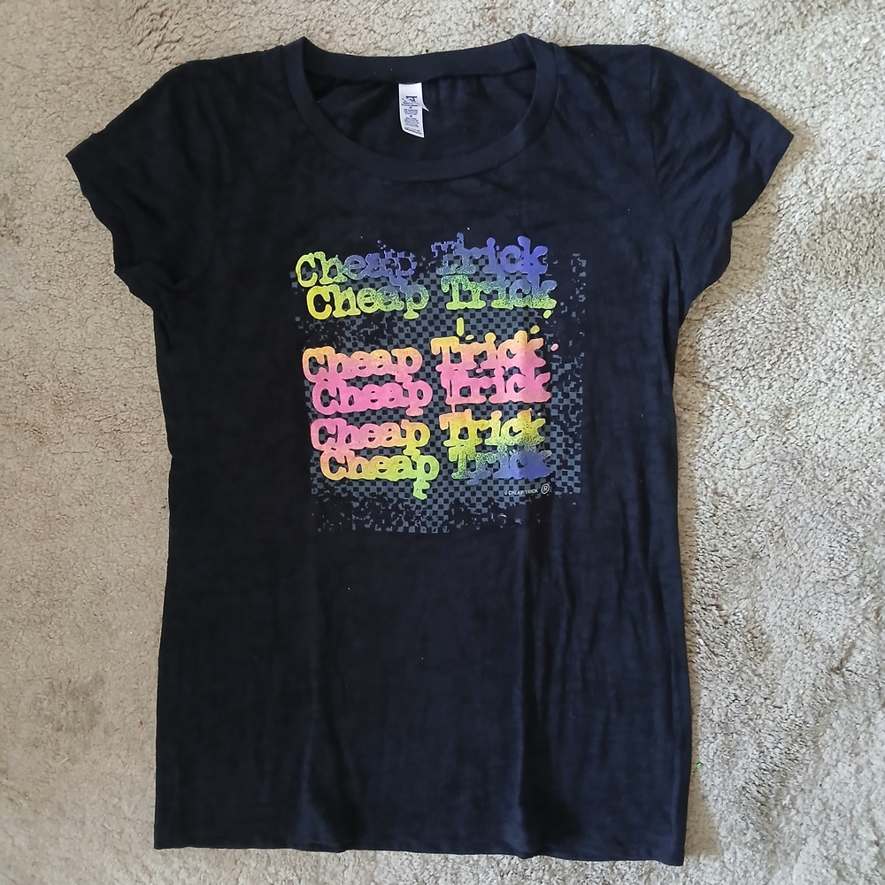 Cheap Trick Women's Burnout T-Shirt